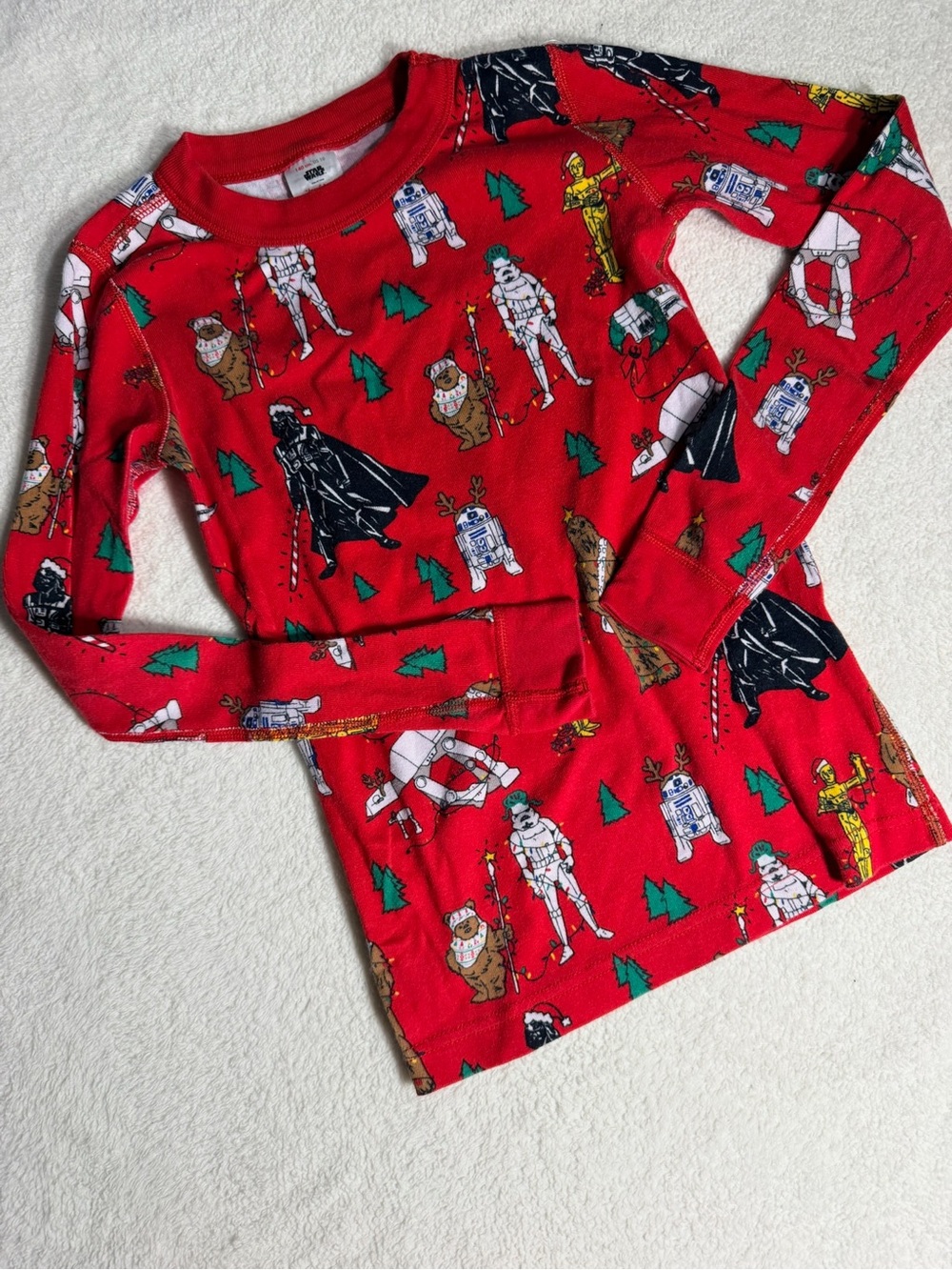 Hanna Andersson Star Wars Christmas Pajama Set | Size 10 - Picture 3 of 5